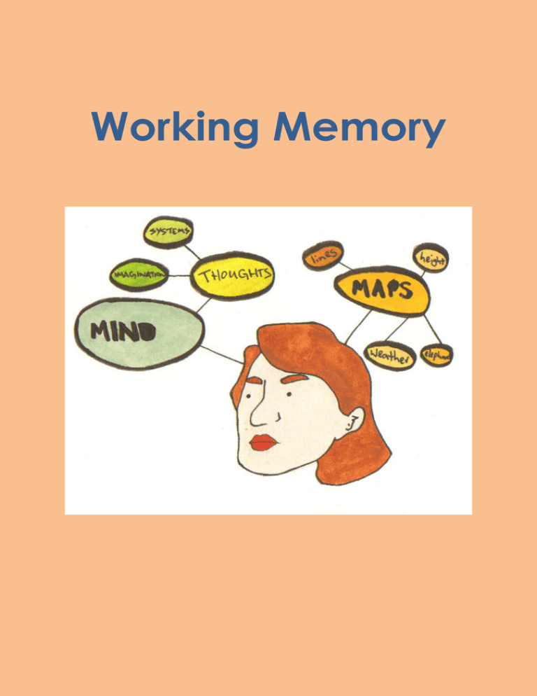 Example Of Working Memory Ap Psych