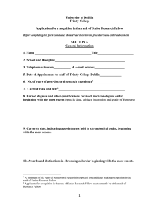 Senior Research Fellow Application Form (doc 40 kb)