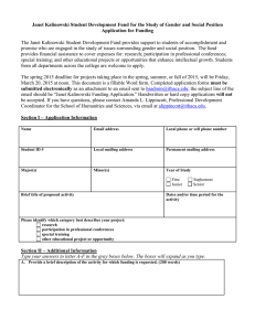 Download Janet Kalinowski Award Application Form