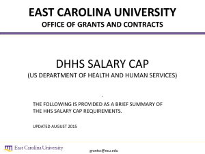 HHS Salary Cap PowerPoint