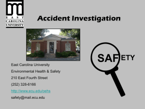 Accident Investigations