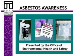 Asbestos Awareness Presentation