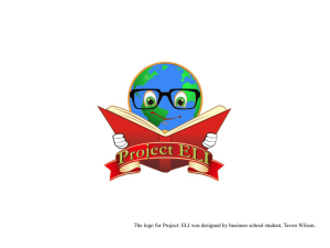 The logo for Project: ELI was designed by business school...