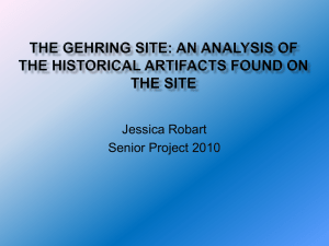 Jessica Robart Senior Project 2010