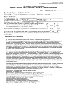 BS in Geographic Information Science and Technology