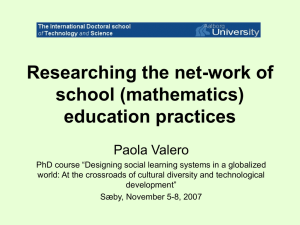 Researching social learning systemsPaola
