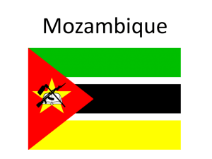 Mozambique - MDG Goals 2, 4, 6 8
