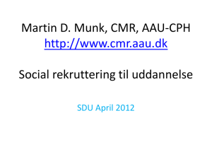 SDU april 2012 Martin D. Munk final