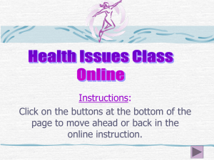 Click Here to Begin Class