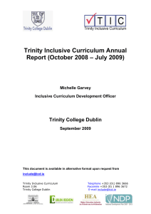 TIC Annual Report 2008-2009 (Word 495kb)