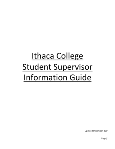Download Student Supervisor Information Guide