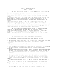PWT 5.5 README.DOC File April 5, 1994