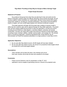 Project Scope Document
