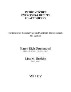 In The Kitchen Exercise_Complete Book Recipes.docx