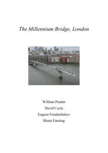 The Millennium Bridge.doc