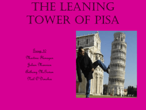 G10 The Leaning Tower of Pisa.ppt