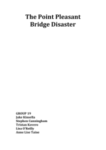 Point Pleasant Bridge Collapse (Group 19).doc