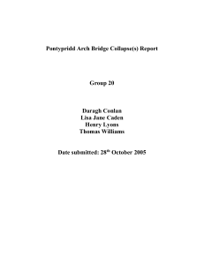 Pontypridd Arch Bridge Collapse.doc