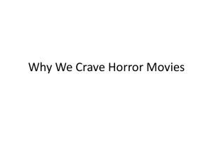 Why We Crave Horror Movies