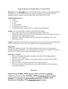 Literary Essay Graphic Organizer