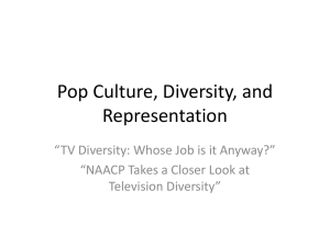 Class 13 Notes for 3/22: Diversity and Representation Day 1