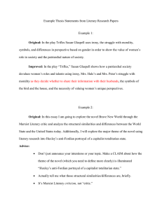 Example Research Paper Thesis Statements With Corrections or Advice