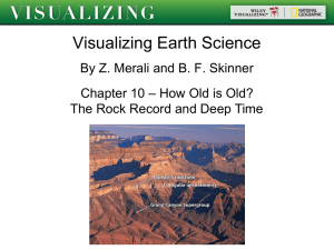 4. Geologic Time and Earth History I