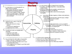 Mapping Review