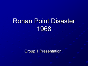 Ronan Point Disaster 1968 Group 1.ppt