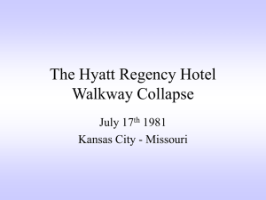 The Hyatt Regency Hotel Walkway Collapse July 17 1981
