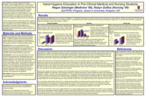 Hand-Hygiene Education in Pre-Clinical Medical and Nursing Students.ppt