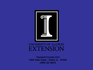 Tazewell County Unit – Pekin, IL   61554 1505 Valle Vista