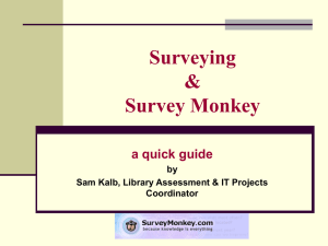 Surveying&SurveyMonkey-Presentation.ppt