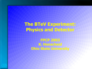 The BTeV Experiment: Detector and Physics