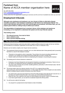 BHP guide to... Employment tribunals