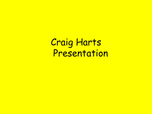 Craig Harts Presentation