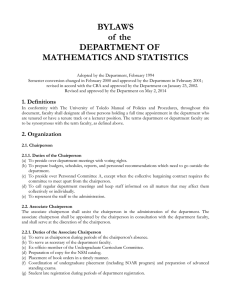 Department Bylaws (Word doc)