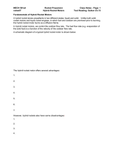 MECH 581a4 Rocket Propulsion Class Notes - Page: 1 notes07