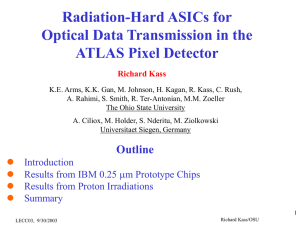 Rad-Hard ASICs for Optical Data Transmission in the ATLAS Pixel Detector