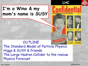 Another talk to OSU Society of Physics Students about LHC & SUSY