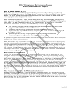 Sample WI Proposal (Theatre)