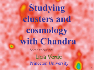 Studying clusters and cosmology with Chandra