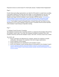 Proposed revisions to section II part IV of the faculty...  Page 6: