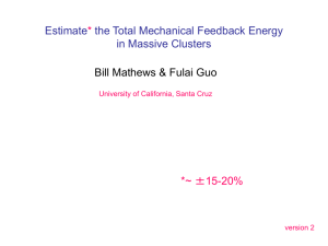 Using Cluster Gas Fractions to Estimate Total BH Mechanical Feedback Energy