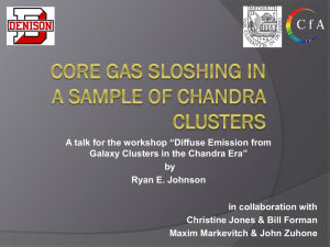 Sloshing Gas In a Flux Limited Sample of Chandra Clusters