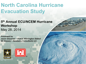 Hurricane Evacuation Study Results