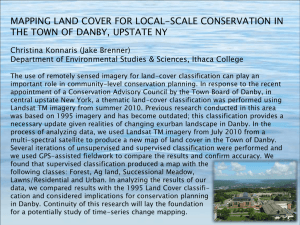 Download MAPPING LAND COVER FOR LOCAL-SCALE CONSERVATION IN THE TOWN OF DANBY, UPSTATE NY