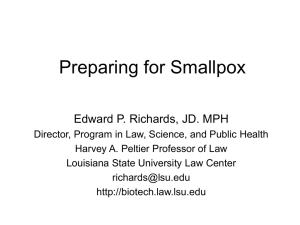 Smallpox Preparedness