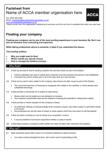 ACCA guide to... floating your company