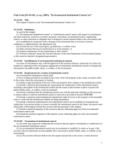 Utah Code §19-10-101 et seq.doc